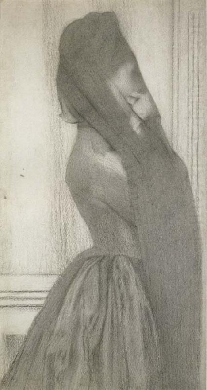 The Veil, Fernand Khnopff